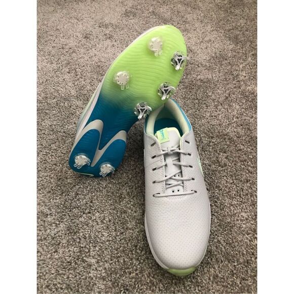 Nike Zoom Victory Tour 3 Golf Shoes Photon Dust/ Grey Volt Men's Size 7.5 - Picture 5 of 7